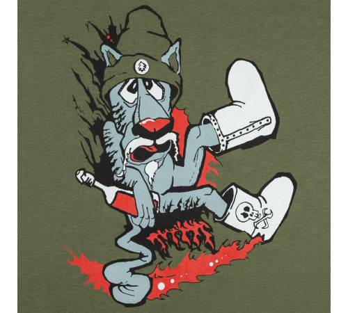 Футболка мужская «Ну, накати!», хаки