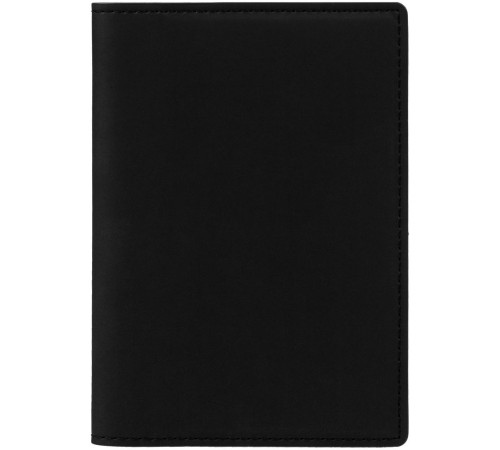 Обложка для паспорта Multimo, черная с желтым