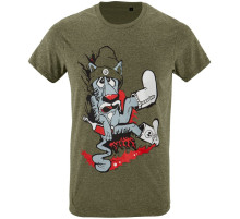 Футболка мужская «Ну, накати!», хаки