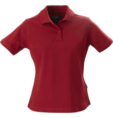 Рубашка поло стретч женская Albatross, красная