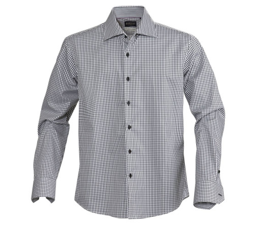 Рубашка мужская в клетку Tribeca, черная