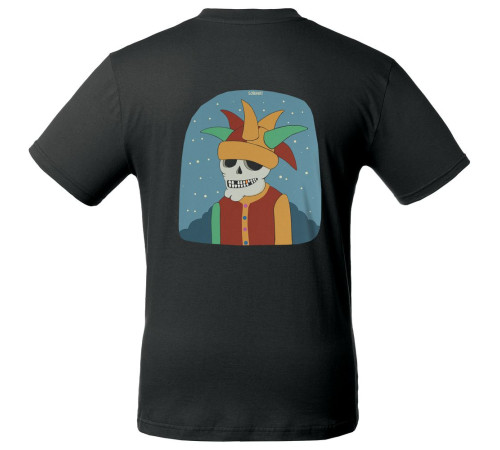 Футболка «Шут», черная