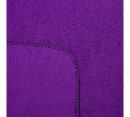 Флисовый плед Warm&Peace, фиолетовый