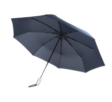Зонт складной Fiber, темно-синий