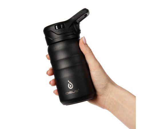 Термобутылка Fujisan 2.0, черная