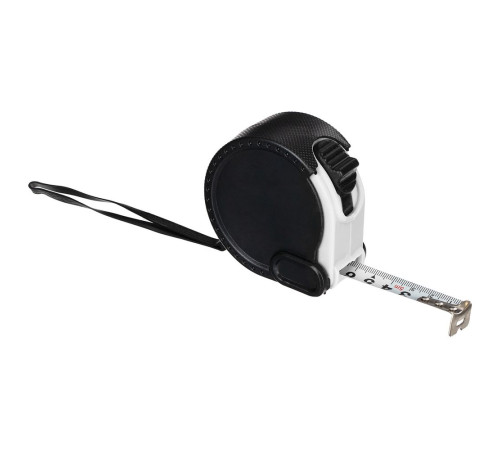 Рулетка Meter Plan, 3 м, черная с белым