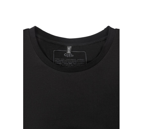 Футболка оверсайз «Внутренний Рим», черная