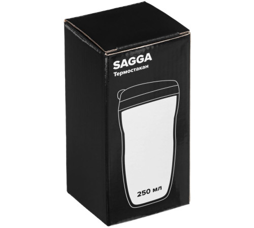 Термостакан Sagga, зеленый