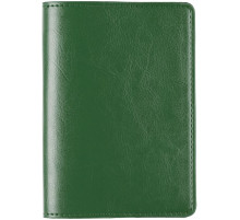 Обложка для паспорта Nebraska, зеленая