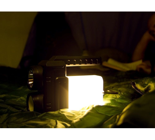 Кемпинговый фонарь-лампа аккумуляторный Yol, черный