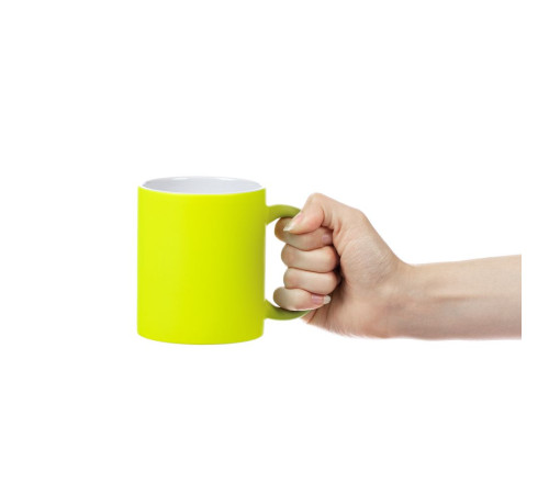 Кружка Colorido, желтый неон