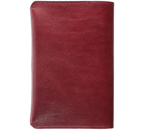 Обложка для паспорта Apache, ver.2, темно-красная