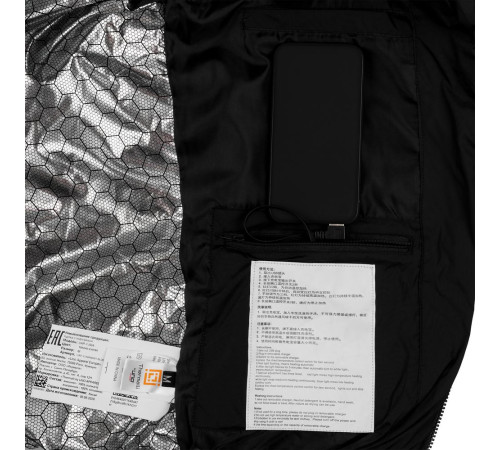 Куртка с подогревом Thermalli Chamonix, черная