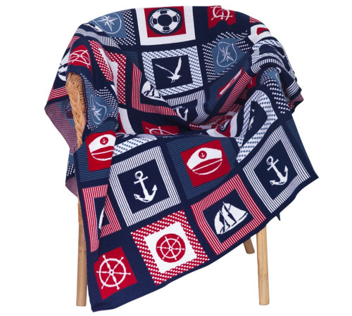 Плед Industry, морской