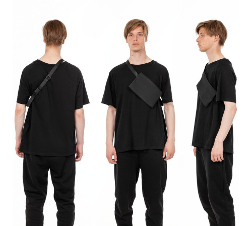 Поясная сумка W2, черная