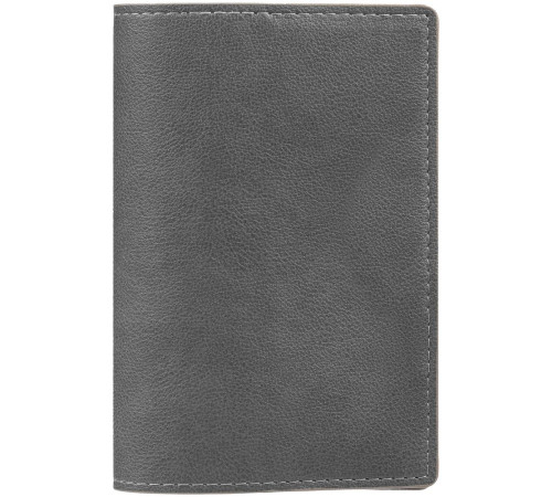 Обложка для паспорта Petrus, серая