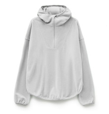 Анорак флисовый унисекс Fliska, светло-серый