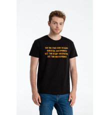 Футболка «Шут», черная