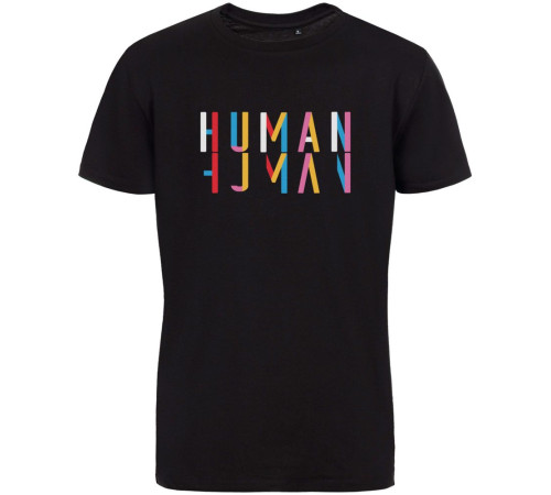 Футболка Human, черная