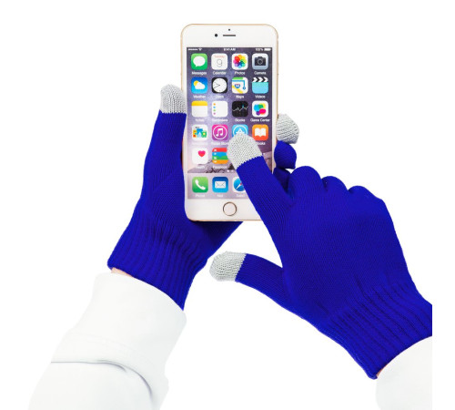 Перчатки сенсорные Real Talk, синие