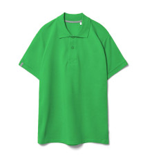 Рубашка поло мужская Virma Premium, зеленое яблоко
