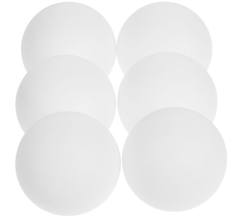 Набор из 6 мячей для настольного тенниса Pongo, белый