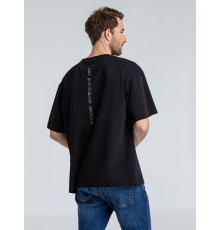 Футболка оверсайз «Внутренний Рим», черная