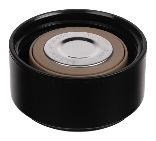 Смарт-бутылка с заменяемой батарейкой Long Therm, черная