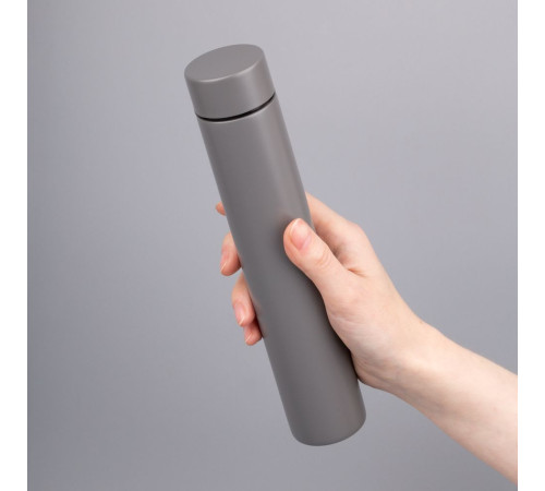 Термобутылка Metropolis, серая
