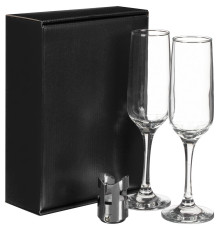 Набор для шампанского Isabella, в черной упаковке