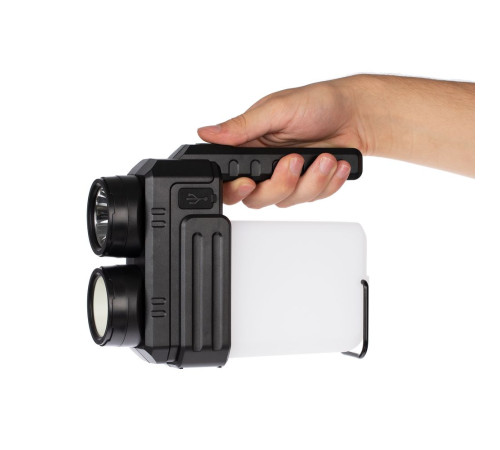 Кемпинговый фонарь-лампа аккумуляторный Yol, черный