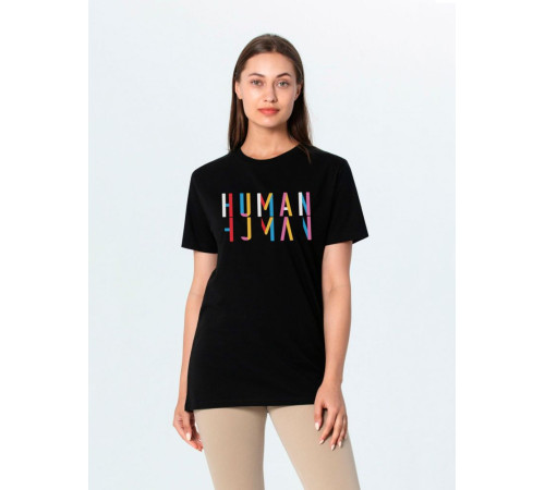 Футболка Human, черная