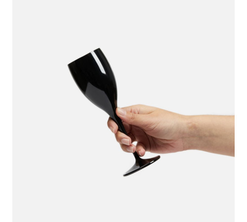 Бокал для шампанского Empresa, черный