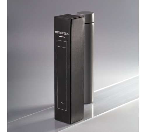 Термобутылка Metropolis, серая