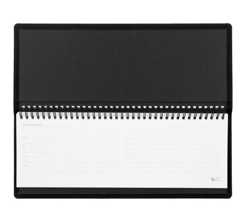 Планинг Urban, недатированный, черный