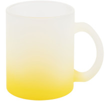 Кружка Grade Fade для сублимационной печати, матовая, желтая