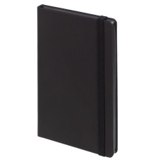 Блокнот Shall, в линейку, черный