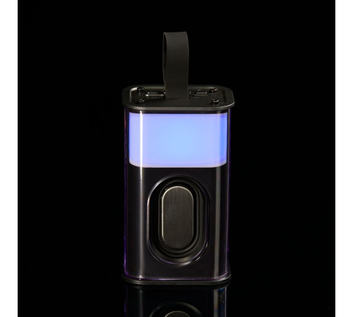 Bluetooth-колонка с подсветкой Groove, серая