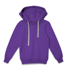 Толстовка с капюшоном детская Kirenga Kids, фиолетовая