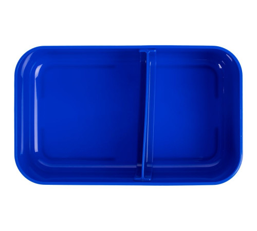 Ланчбокс Lunch Hour, белый с синим