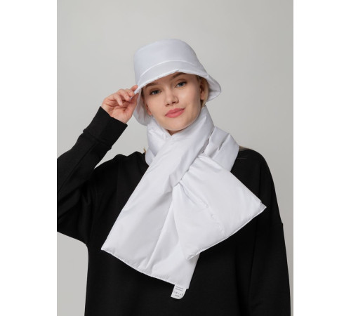 Панама утепленная Shelter, белая