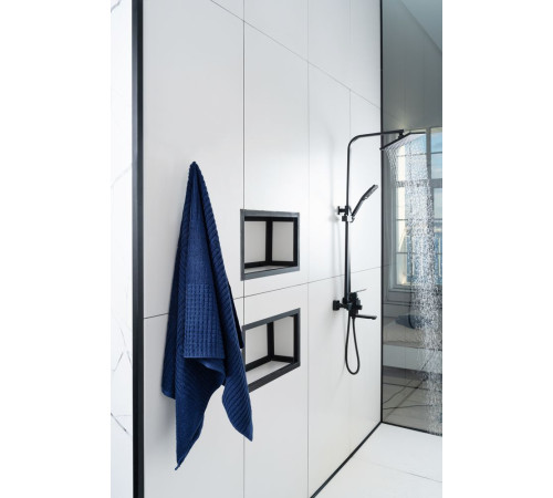 Полотенце Farbe, большое, синее