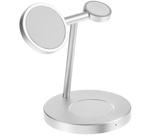 Зарядная станция Orbis, серебристая