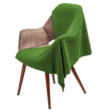 Плед Field, зеленый (оливковый)