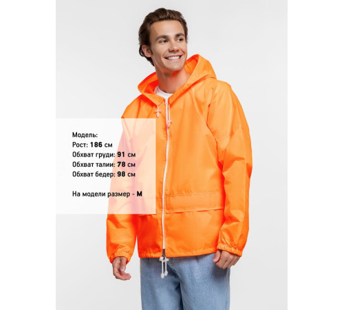 Дождевик Kivach Promo, оранжевый неон