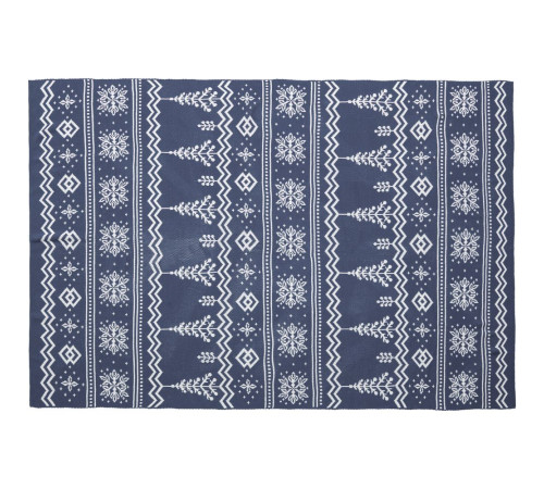 Плед Elnik, серый с молочно-белым