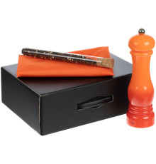 Набор Gambit с мельницей и фартуком, оранжевый