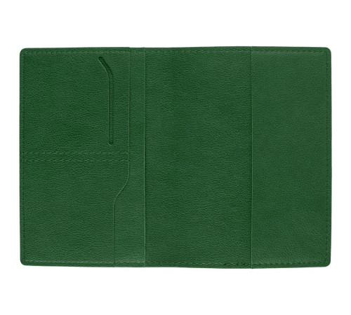 Обложка для паспорта Petrus, зеленая