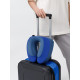 Чемодан Platta, черный с синим