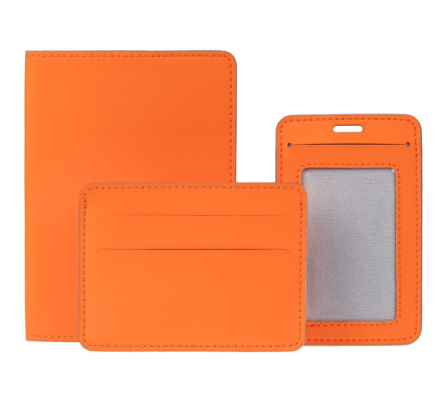 Обложка для паспорта Shall Simple, оранжевый